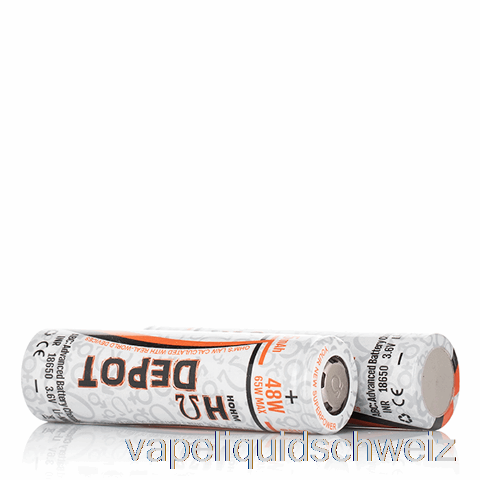 Hohm Depot 18650 3005 MAh 16,8 A Akku, Zwei Akkus, Vape Schweiz