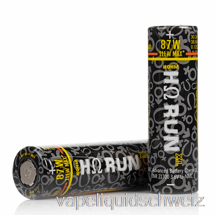 Hohm Tech Run XL 21700 4007 MAh 30,3 A Batterie Einzelbatterie Vape Ohne Nikotin