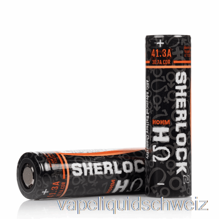 Hohm Tech Sherlock V2 20700 3116 MAh 30,7 A Batterie Einzelbatterie Vape Schweiz