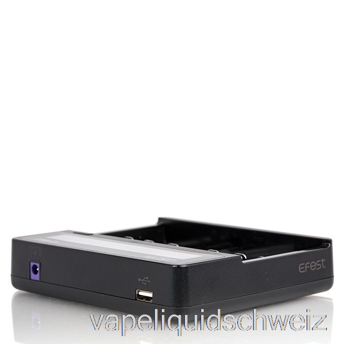Efest Luc V6 6-Bay LCD Universal Ladegerät Vape Schweiz