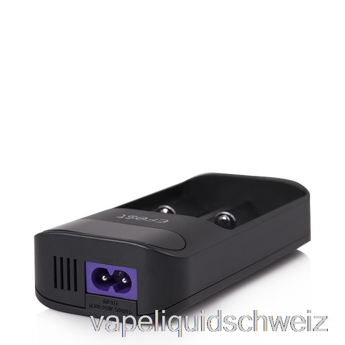 Efest Lush Q2 2-Bay Intelligentes LED-Akkuladegerät Vape Schweiz