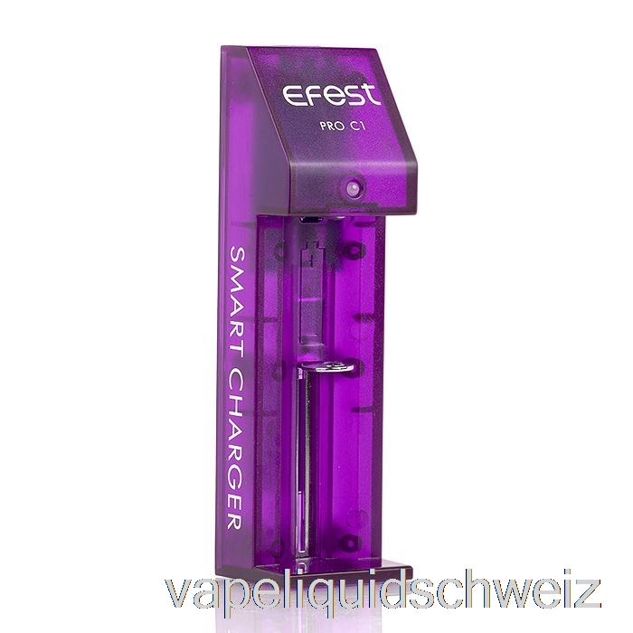 Efest Pro C1 1-Bay Smart Batterieladegerät Vape Schweiz