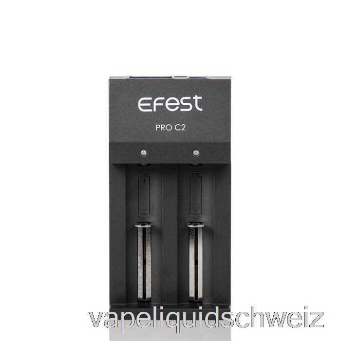 Efest Pro C2 2-Bay Smart Batterieladegerät Vape Schweiz