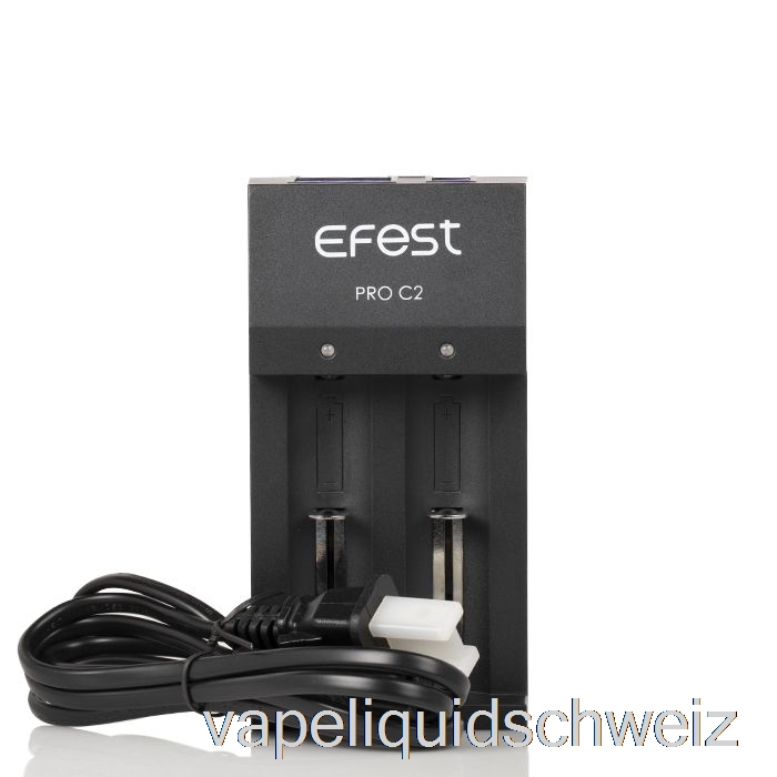 Efest Pro C2 2-Bay Smart Batterieladegerät Vape Schweiz