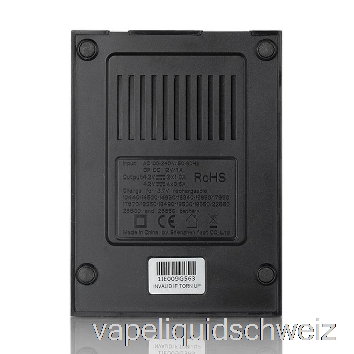 Efest Pro C4 4-Bay Smart Batterieladegerät Vape Schweiz