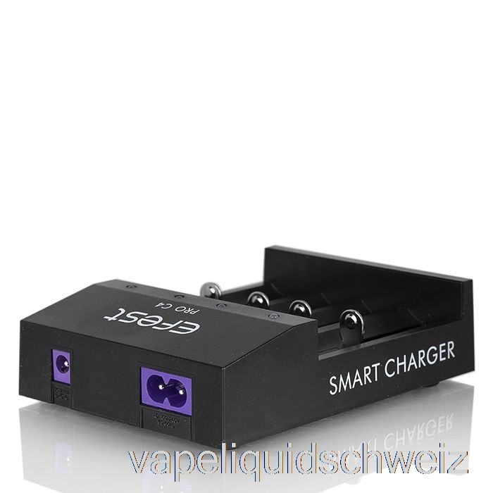 Efest Pro C4 4-Bay Smart Batterieladegerät Vape Schweiz