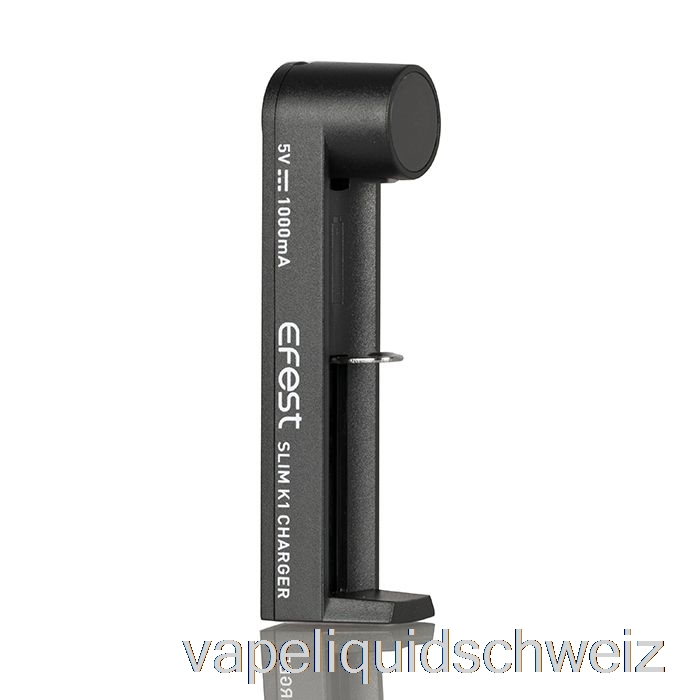 Efest Slim K1 Single-Slot-Akkuladegerät Vape Liquid E-Liquid Schweiz