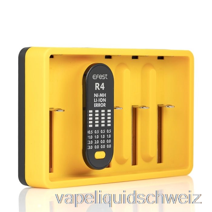 Efest Imate R4 Intelligentes Qc-ladegerät Vape Liquid E-liquid Schweiz