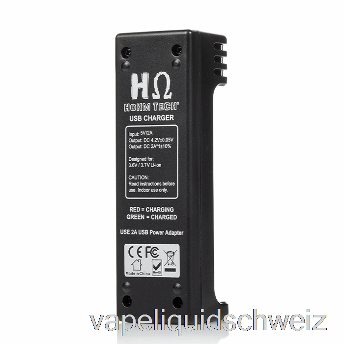 Hohm Tech School Uno 2a USB-Ladegerät Vape Schweiz