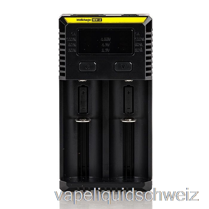 Nitecore I2 Akkuladegerät (2-Schacht) Vape Ohne Nikotin