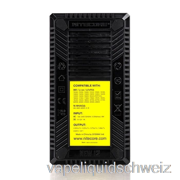 Nitecore I2 Akkuladegerät (2-Schacht) Vape Ohne Nikotin