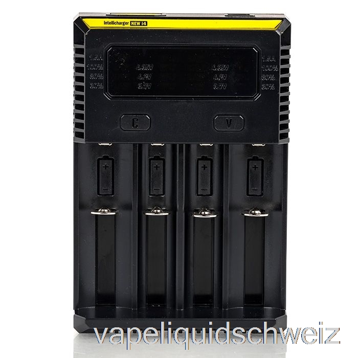 Nitecore I4 Batterieladegerät V2 (4-Bay) Vape Ohne Nikotin
